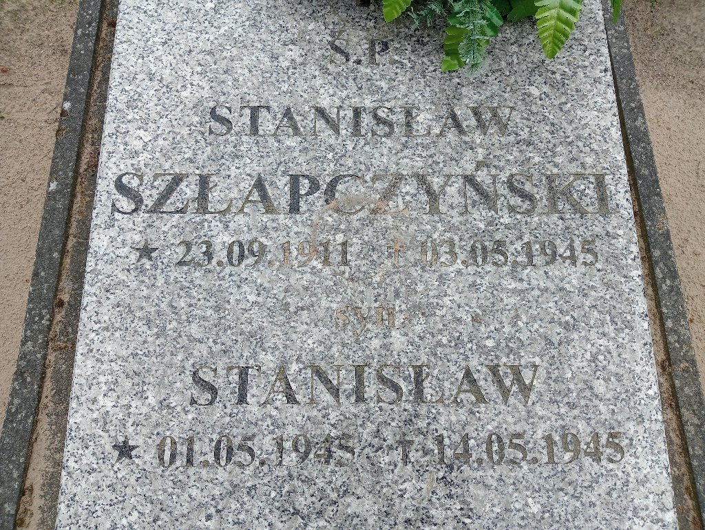 Grób Stanisław Szłapczyński