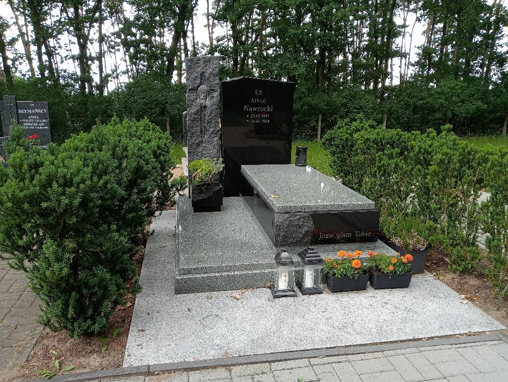 Grób Alfred Nawrocki