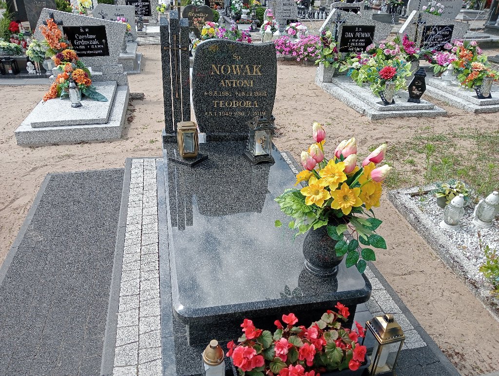 Grób Antoni Nowak